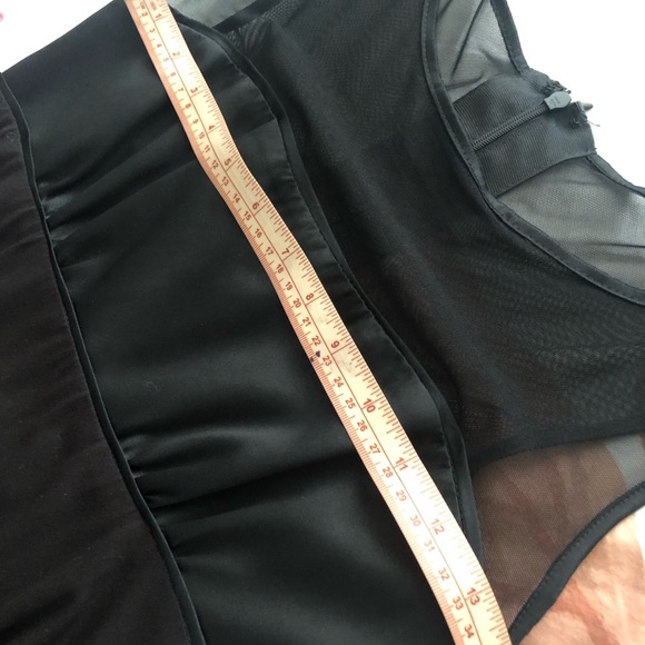 BEBE mini bubble dress BLACK - Picture 4 of 16